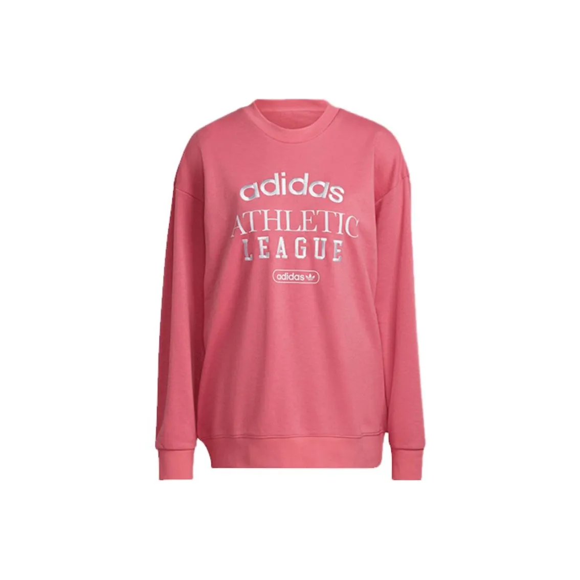 adidas originals Розово-красный Женские Свитшоты