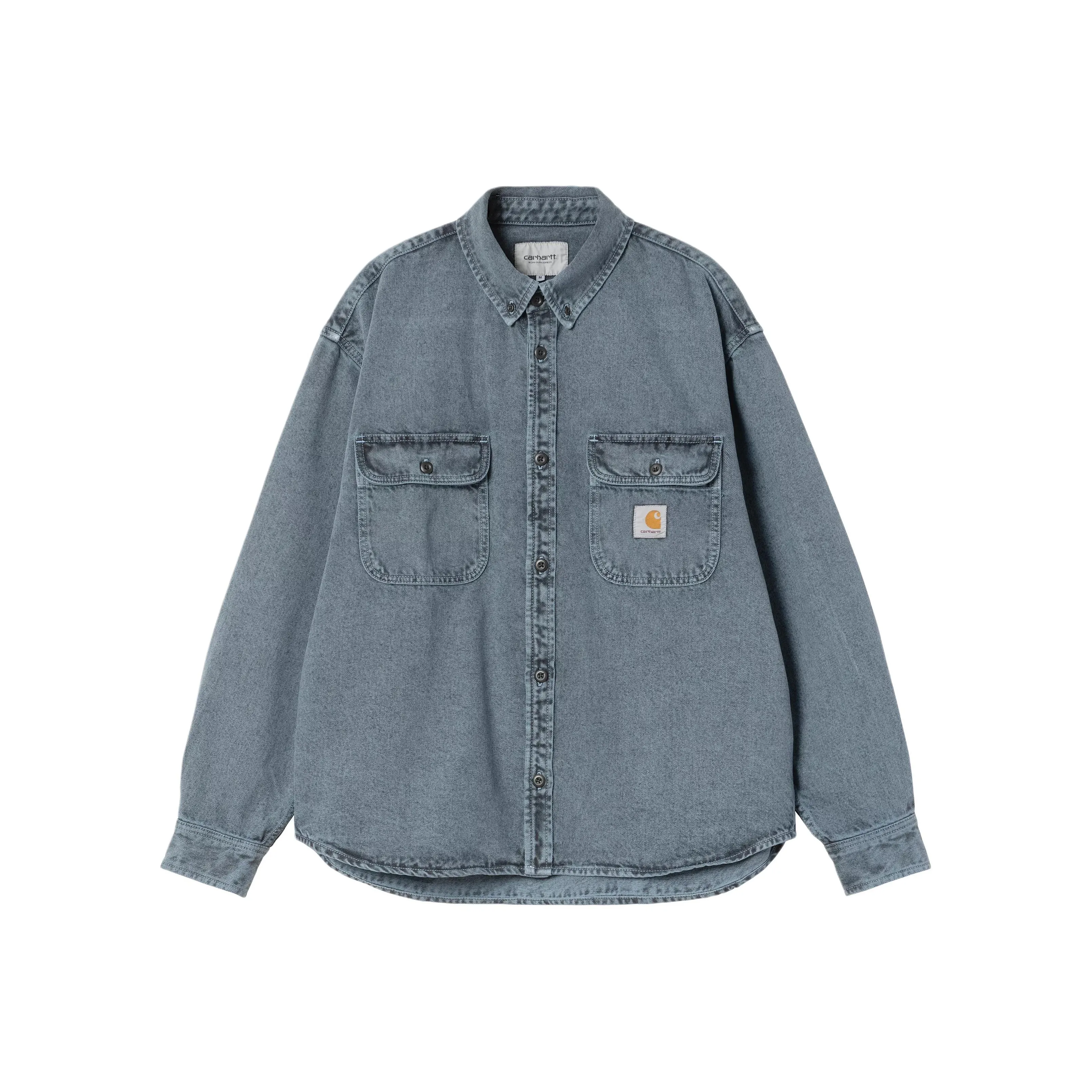 Carhartt WIP SS25 Tigan Рубашка Jac Denim Куртка Мужская