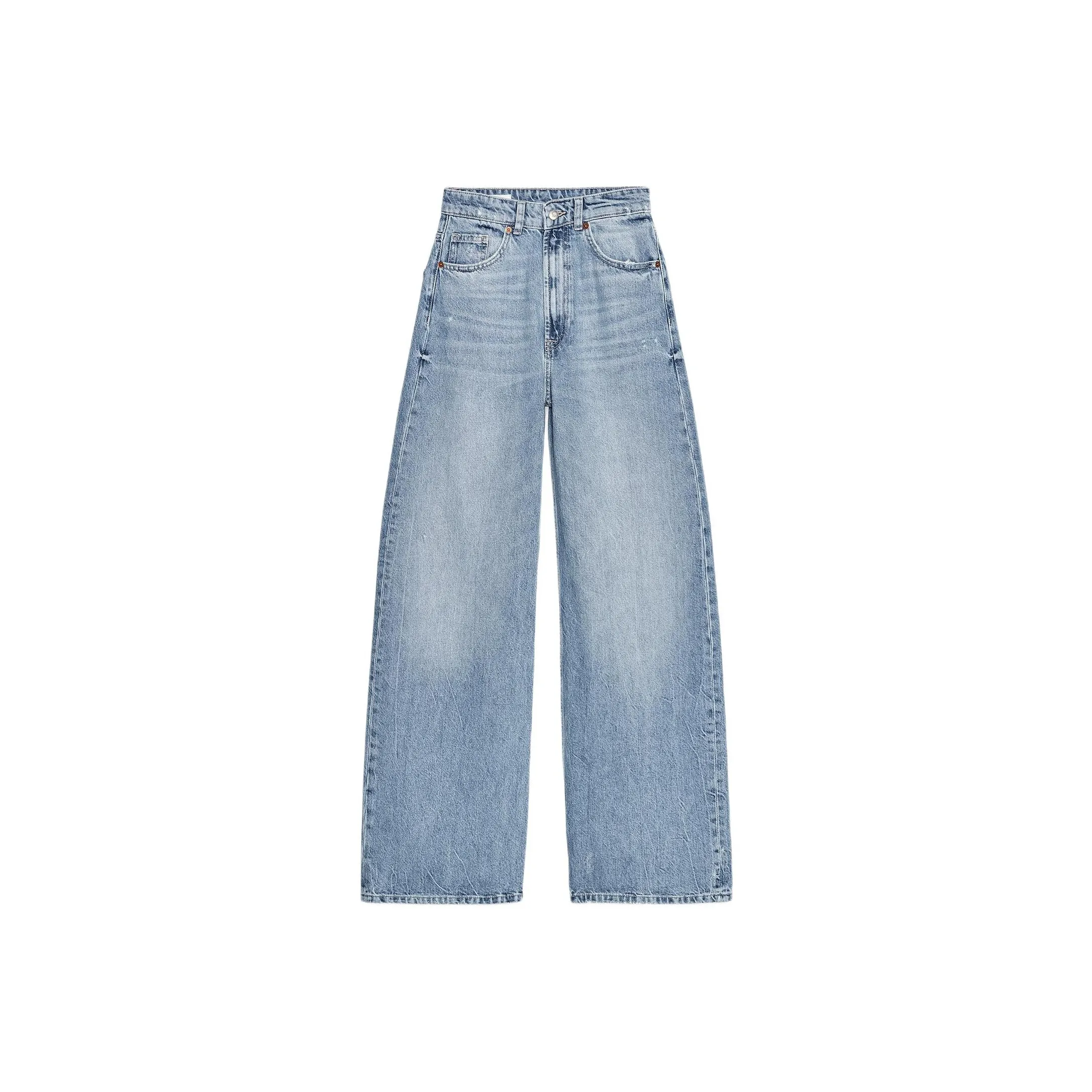 ZARA Trf Jeans Women's Light Blue