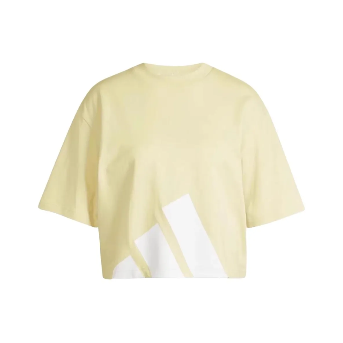 Adidas Friday clothing T Shirts Women's Yellow