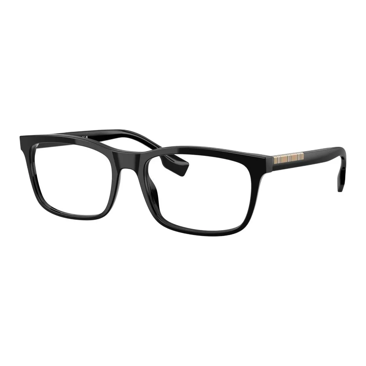 Burberry Plate Frame Square Eyeglass Frames Men's