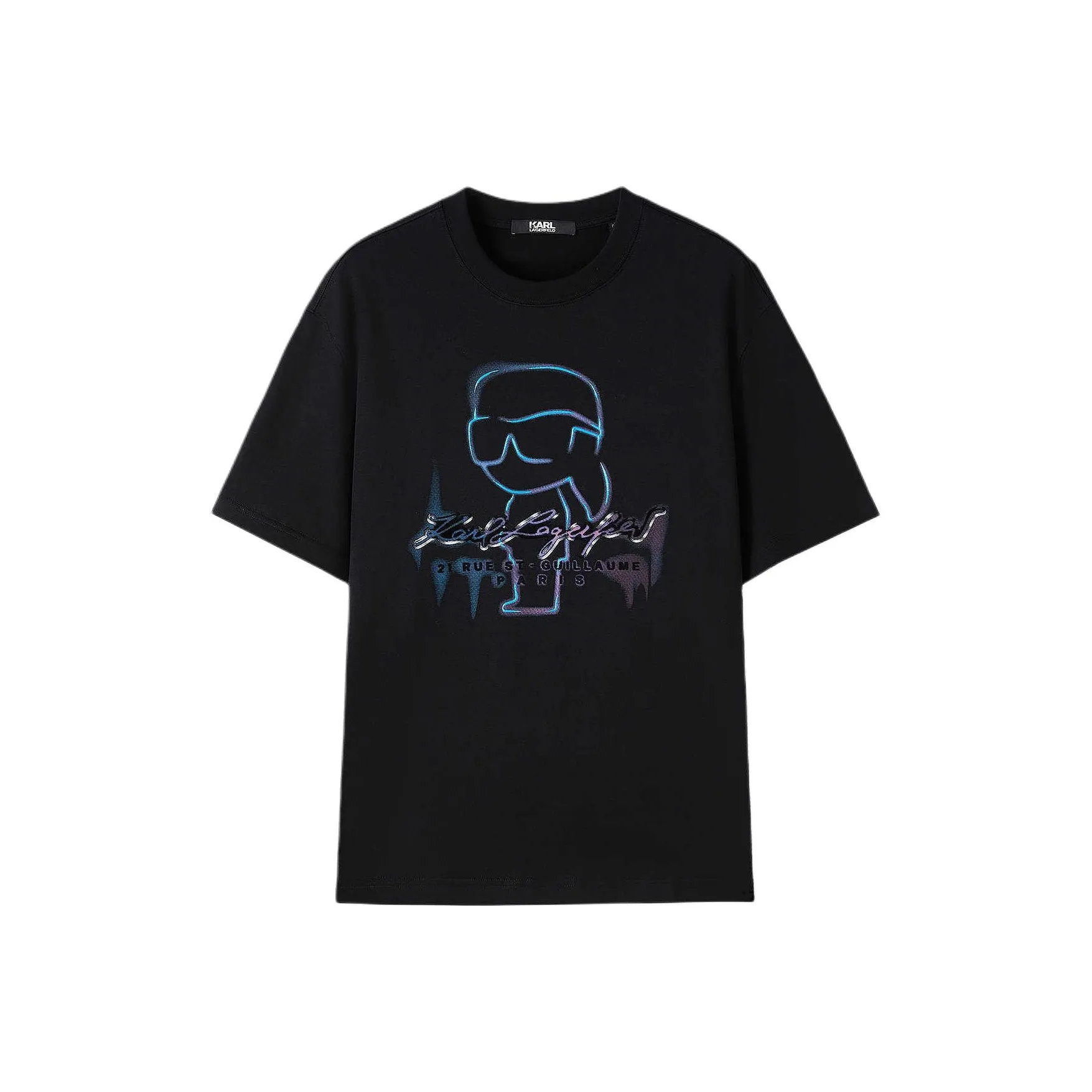 Karl Lagerfeld SS25 T-Shirt Мужской Черный