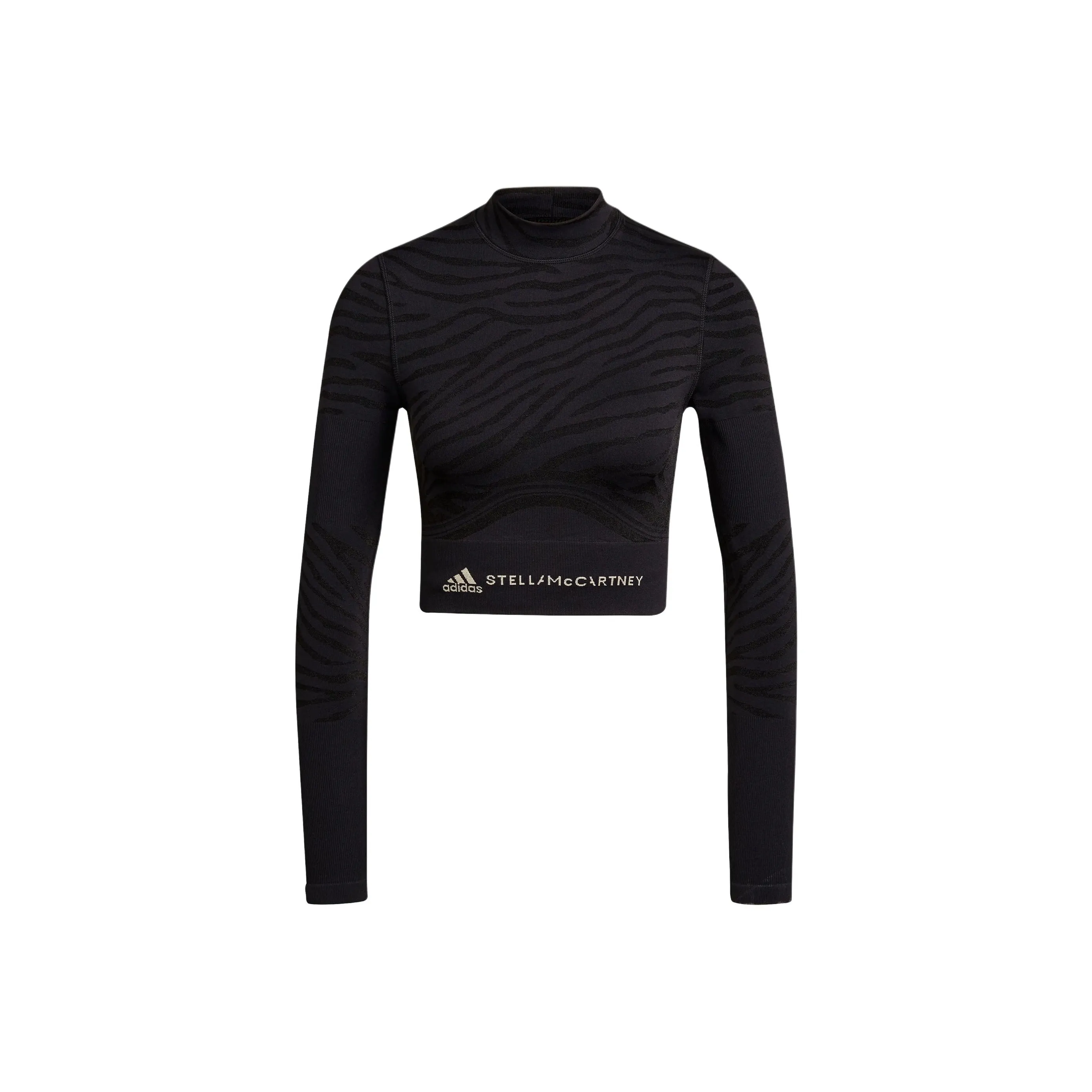 Adidas x Stella McCartney Стандартная футболка женская черная