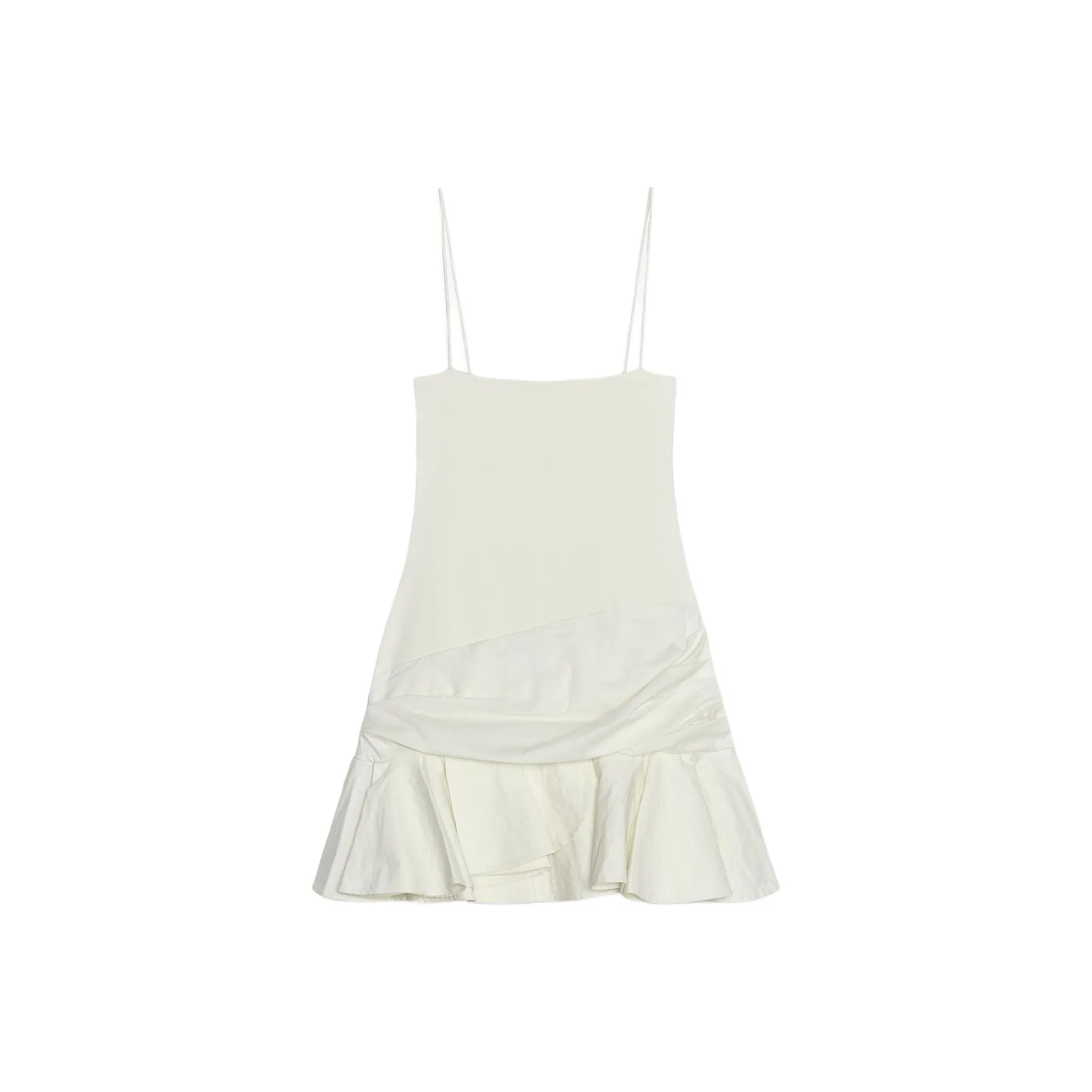 ZARA Slip Dresses Women's White