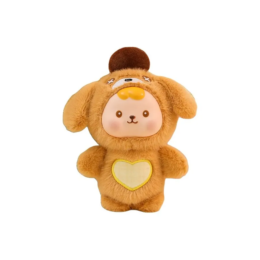 Pissie Винил Милый Дизайн для Домашних Животных Куклы Плюшевая Подвеска Высота 16 см