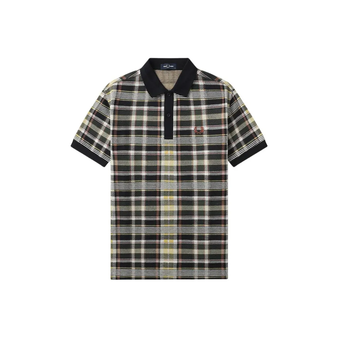 FRED PERRY Polo Shirts Men Marine Blue NYX