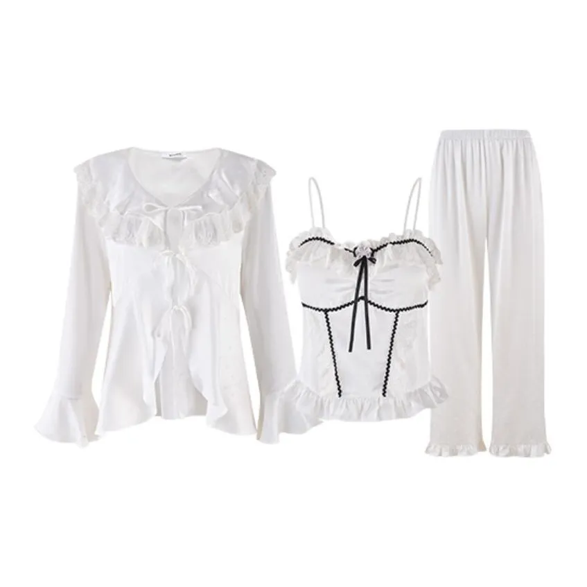 MY BODY Accent Топ на бретелях Кардиган Комплект Pajama Женские