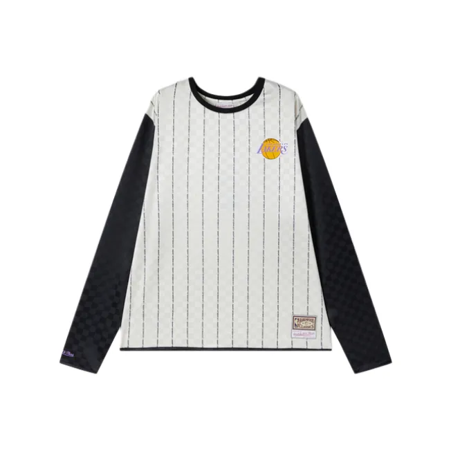 Mitchell & Ness x NBA Los Angeles Lakers T Shirt Unisex Los Angeles Lakers White