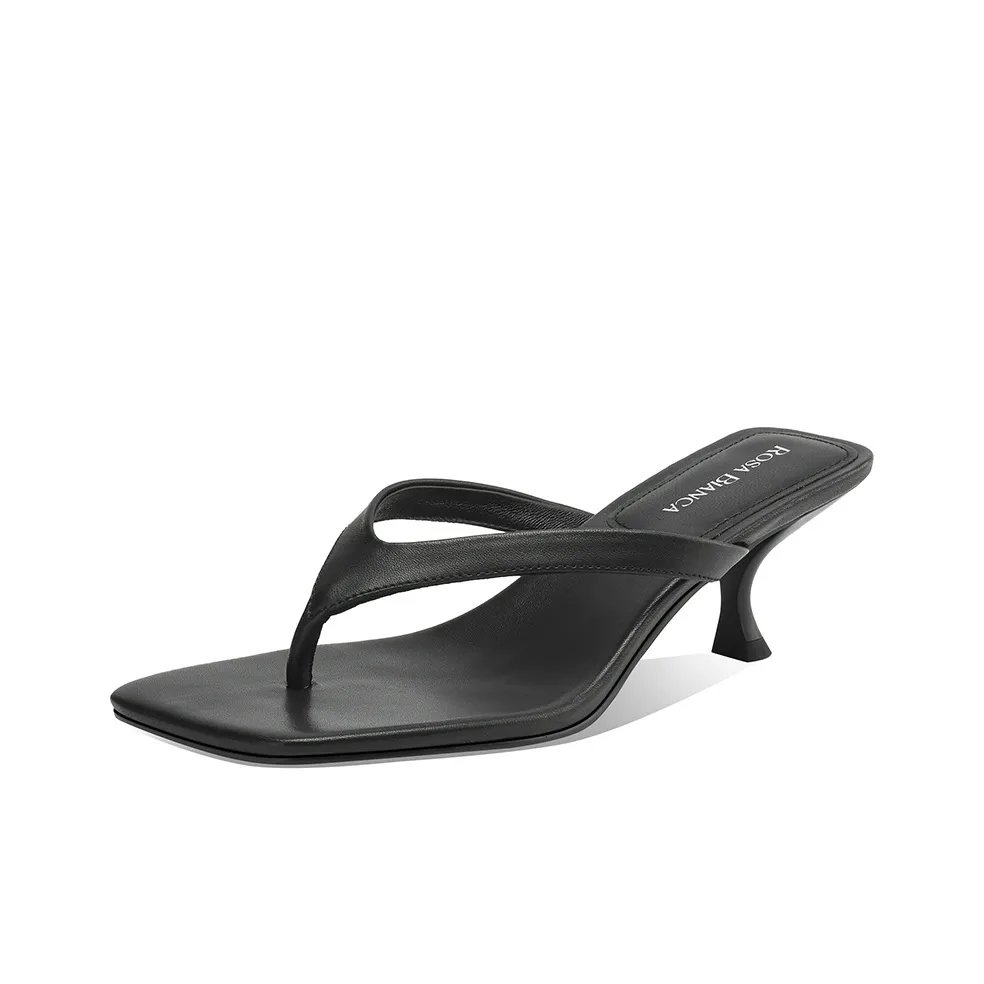 Rosa Bianca Flip Flops Women's Black