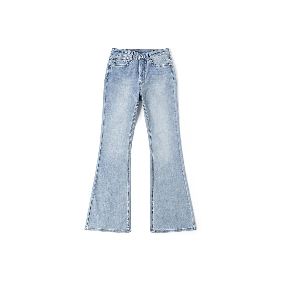 Lee Светло-синие Женские Джинсы