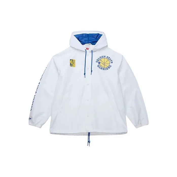 MITCHELL NESS X NBA Golden State Warriors Толстовка Унисекс Белый
