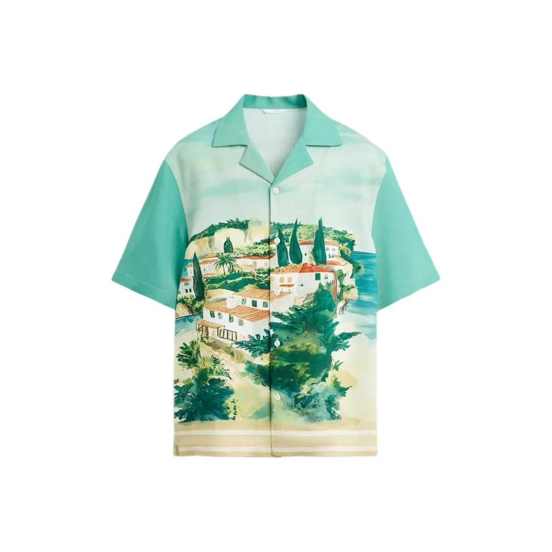 ZARA Зеленые Мужские Рубашки