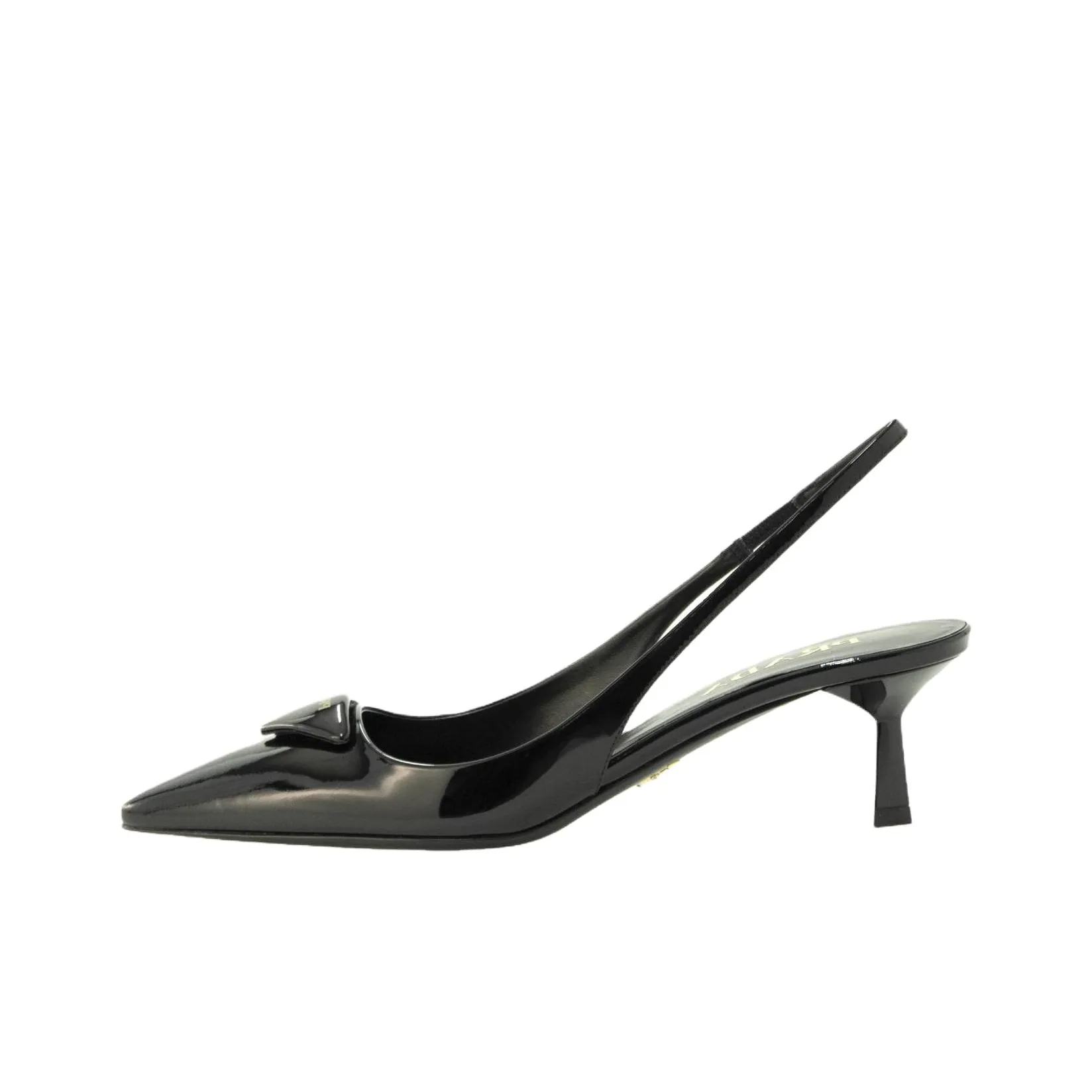 PRADA Slim Heel High Heels 5.5cm Women's Black