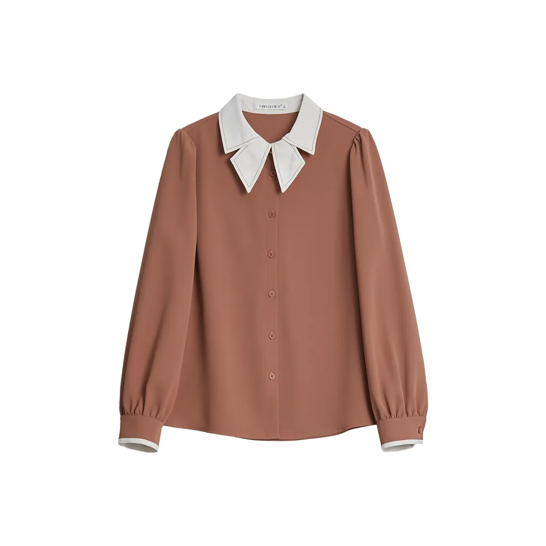 Mambe Кирпично-красные Женские Рубашки