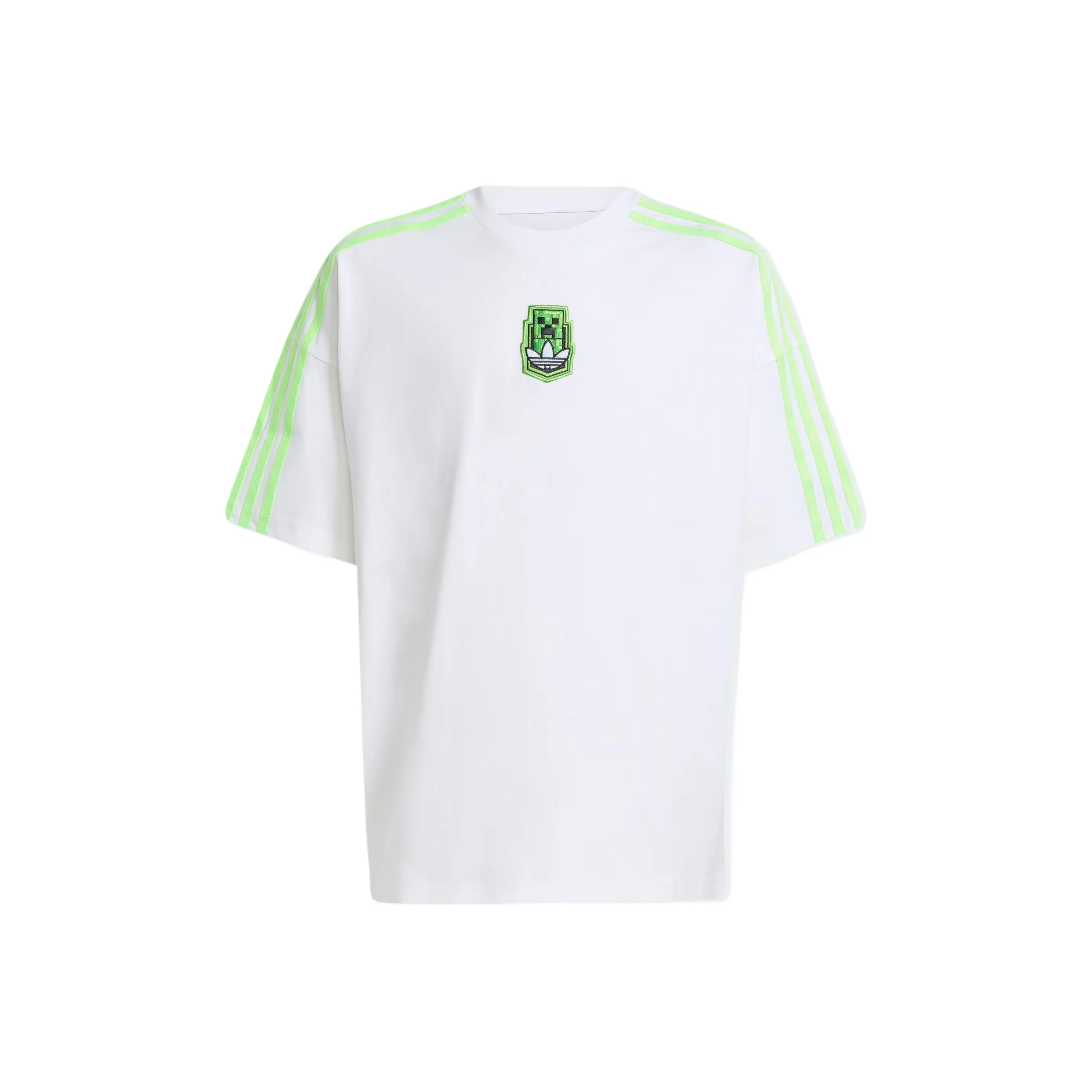 Adidas Originals X Minecraft T-рубашка Белый для детей 3-7 лет