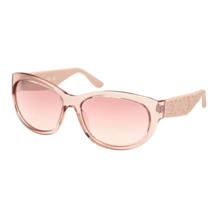 GUESS Injection Square Sunglasses Women's Pink
