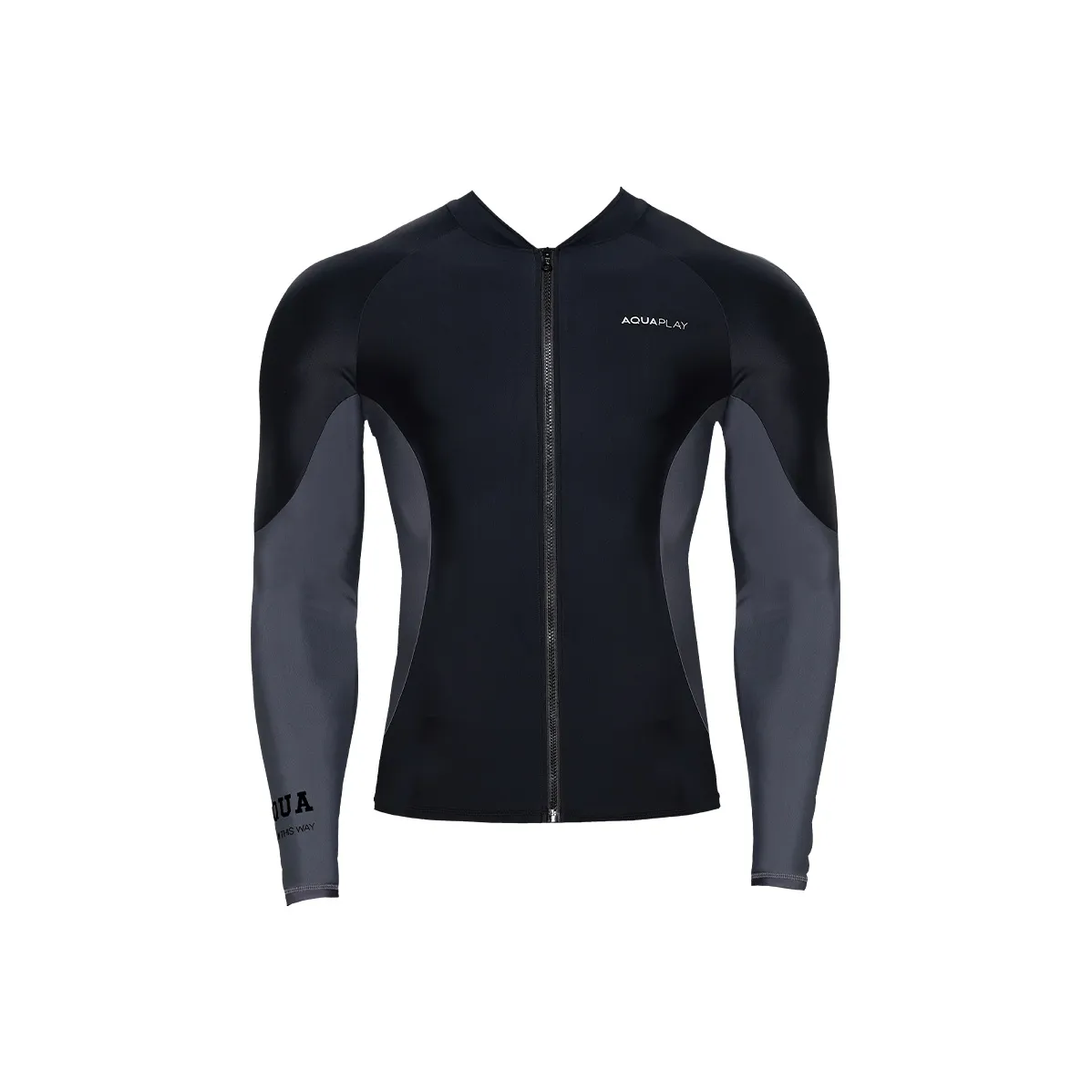 AQUAPLAY Diving Wetsuit Men's Black Gray