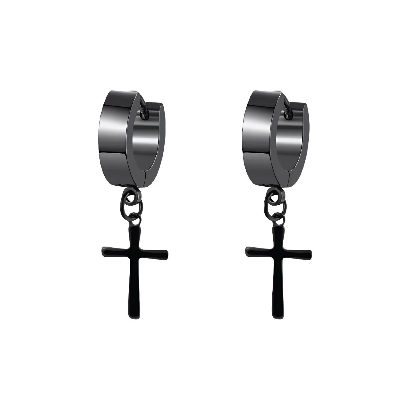 DAIRUO Медная нижняя заколка On Серьги Мужской