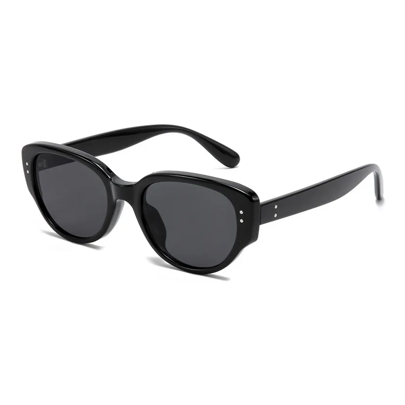 PRETTYALLUSION TR/Memory Plastic Cat Eye Sunglasses Women's