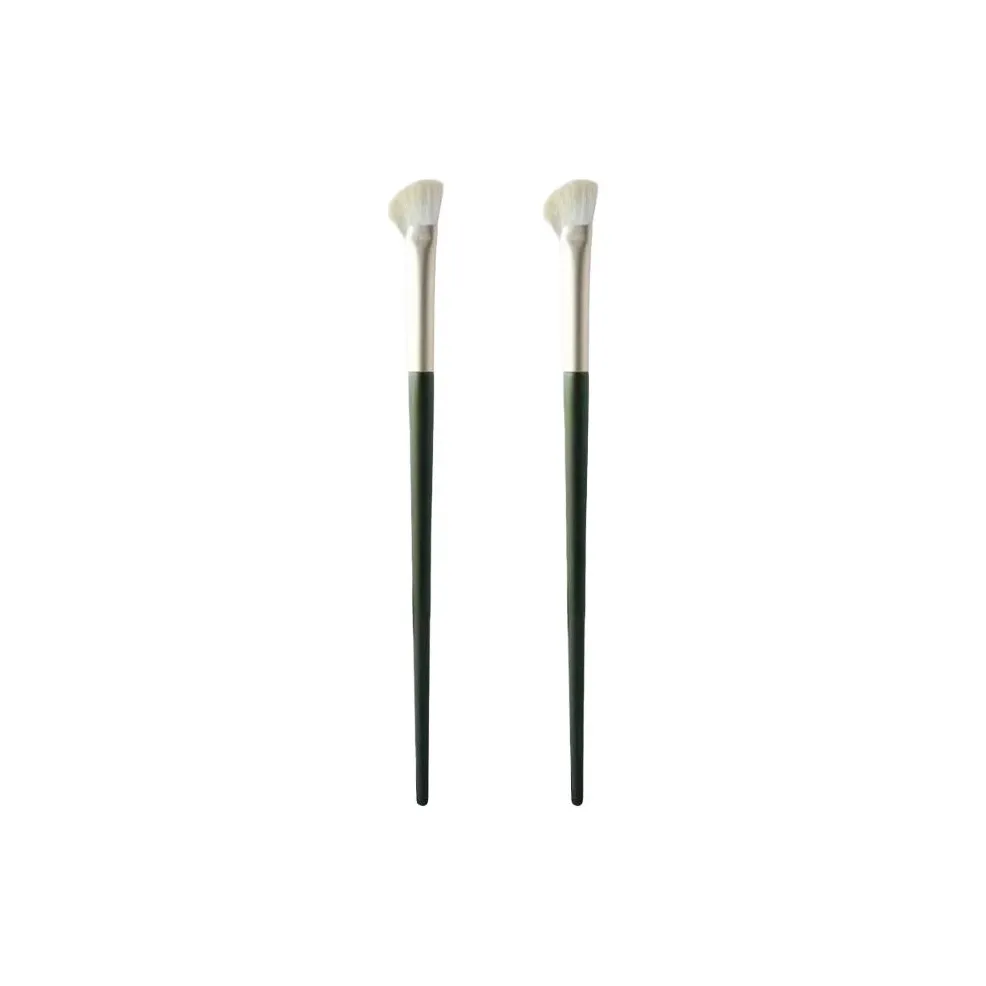 PISSA Белый Полу-Веер Формированный Ноздри Shadow Щетка Мягкий И Дружелюбный К Коже