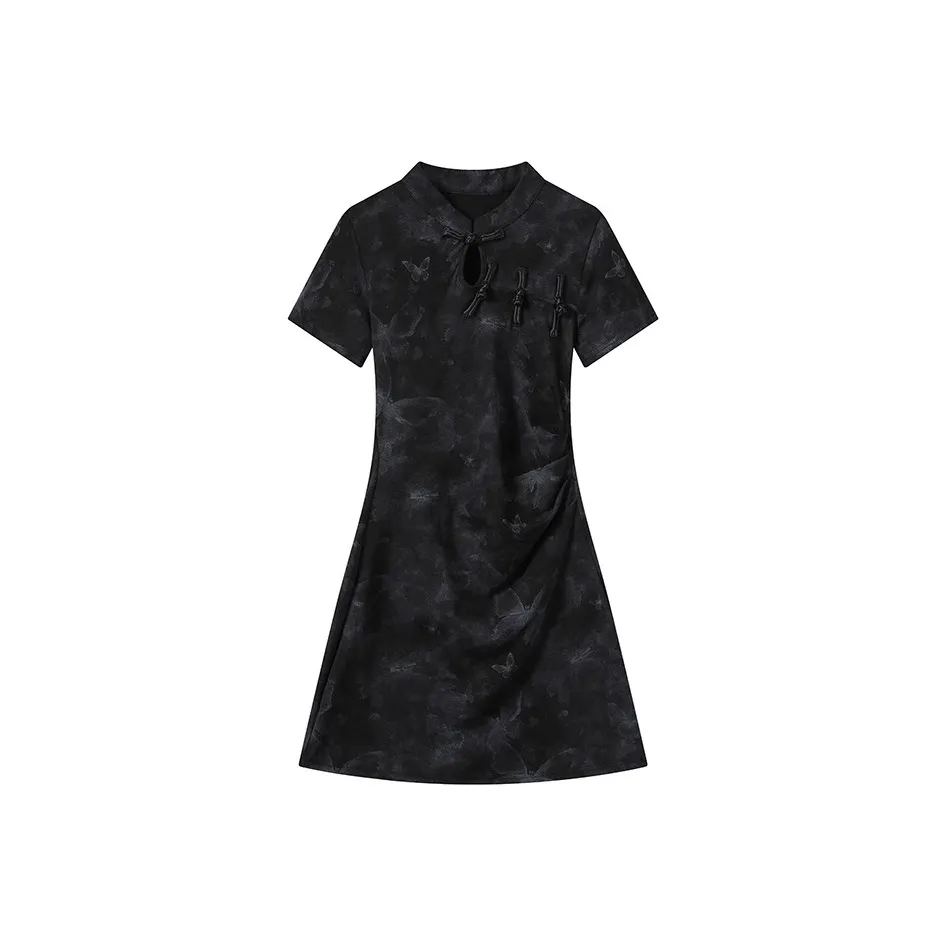 GULIANFEI Короткий рукав Платье Женское
