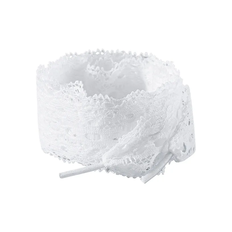 Footprint Tribe Шелк Snowy Марля Гриб Цветочный Дизайн Шнурки Унисекс