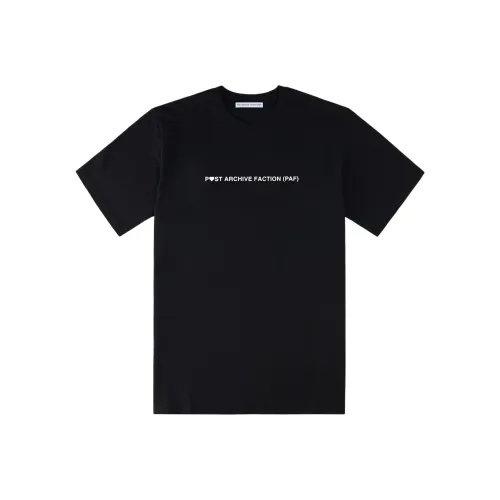 Post Archive FACTION PAF Souvenir Capsule Collection Черная унисекс футболка