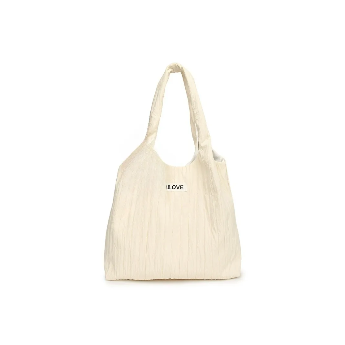 CAREELL Canvas Bag Shoulder Bag Unisex Beige Black Yellow Khaki Pink