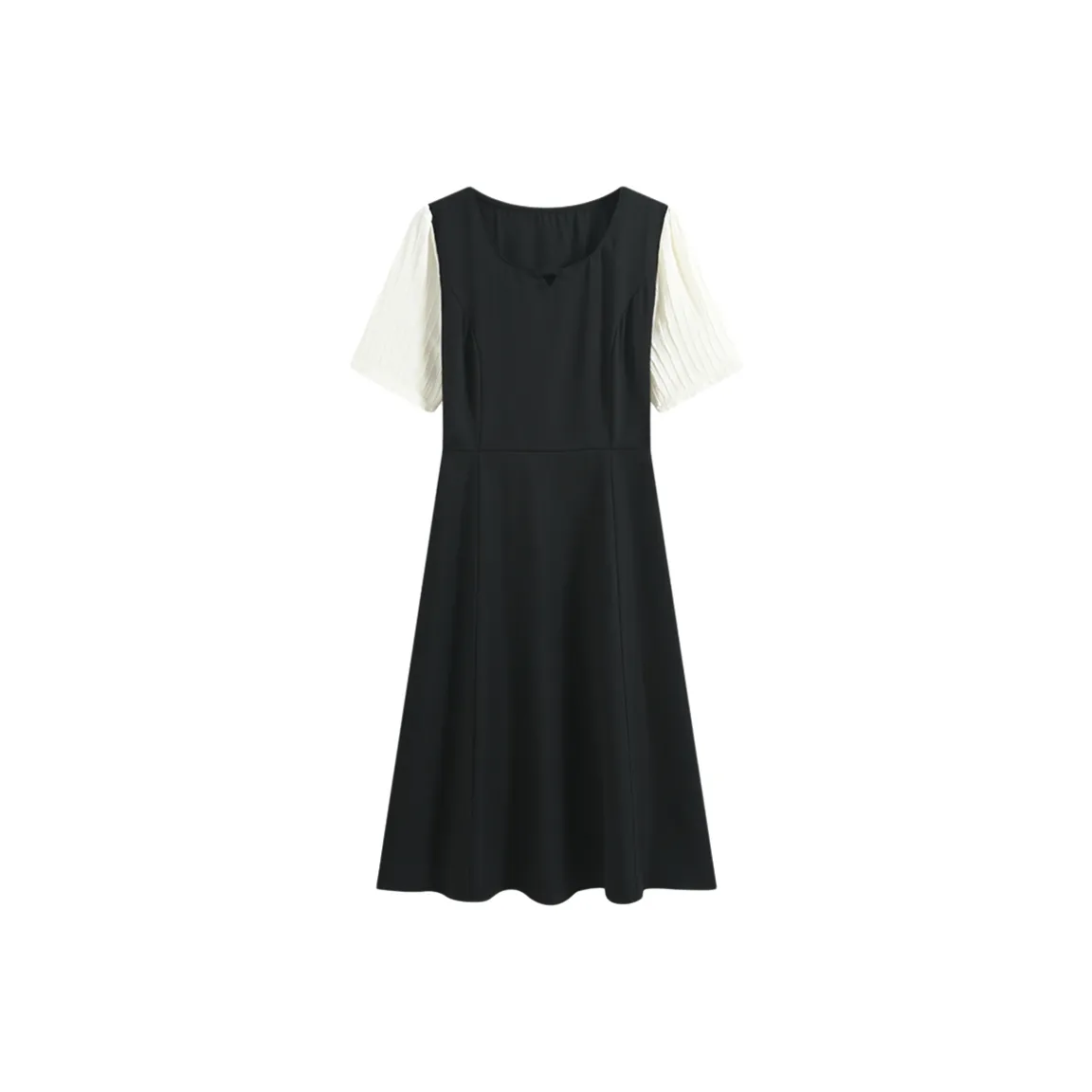 GEZITAI Короткое платье с короткими рукавами женское