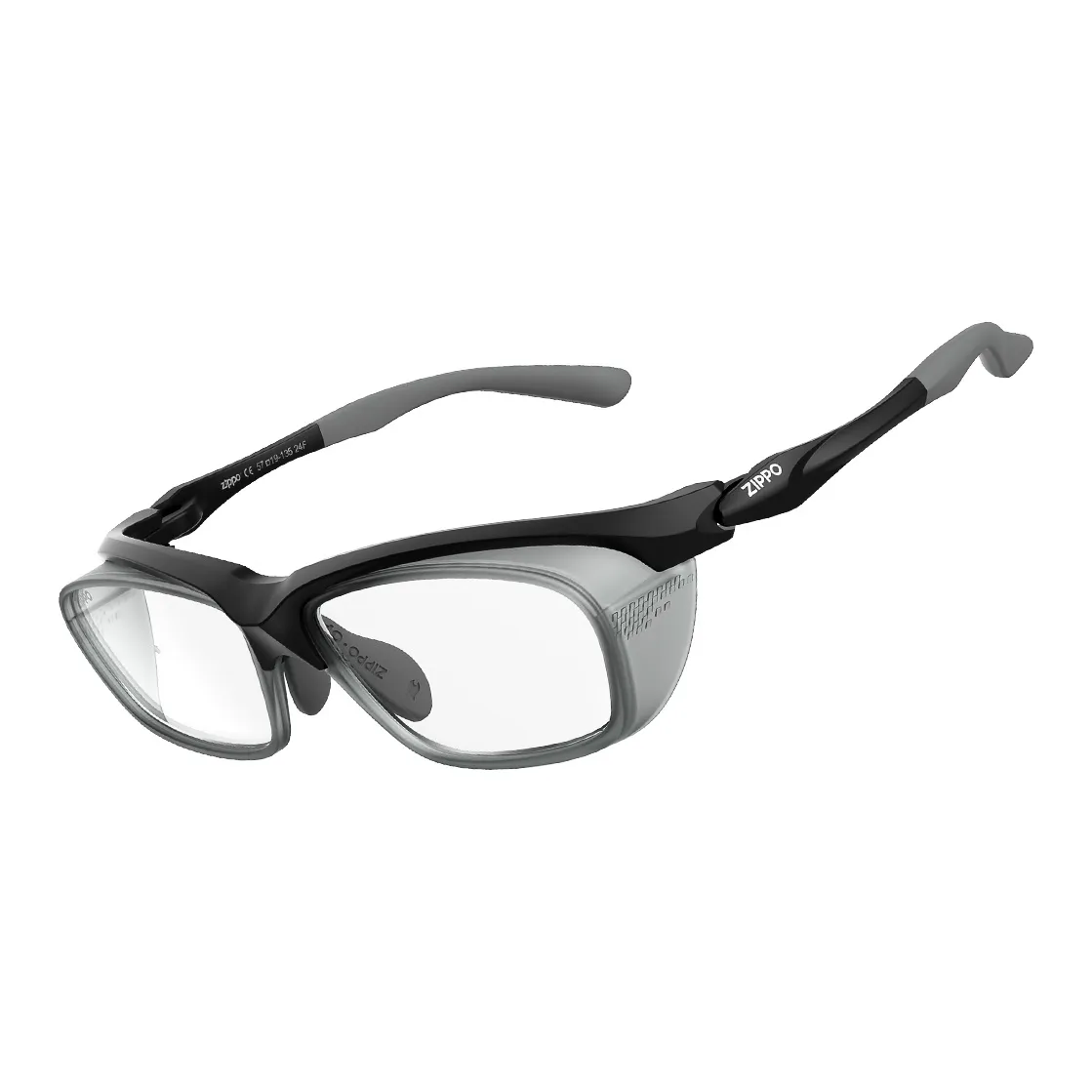 ZIPPO TR90 Нержавеющая Сталь TPE Нерегулярная Форма Оправа для Очков Унисекс
