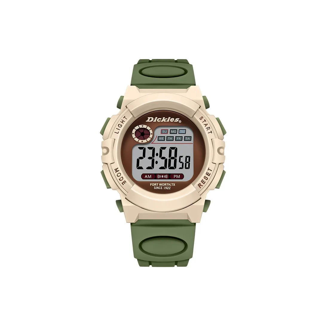 Dickies Электронные часы Механизм TPU Ремешок Розовый Циферблат Унисекс
