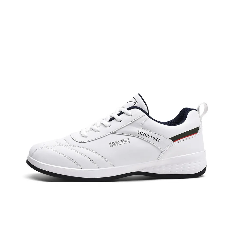 Binary Износостойкий Легкий Противоскользящий Низкий Топ Casual Мужской Белый Синий