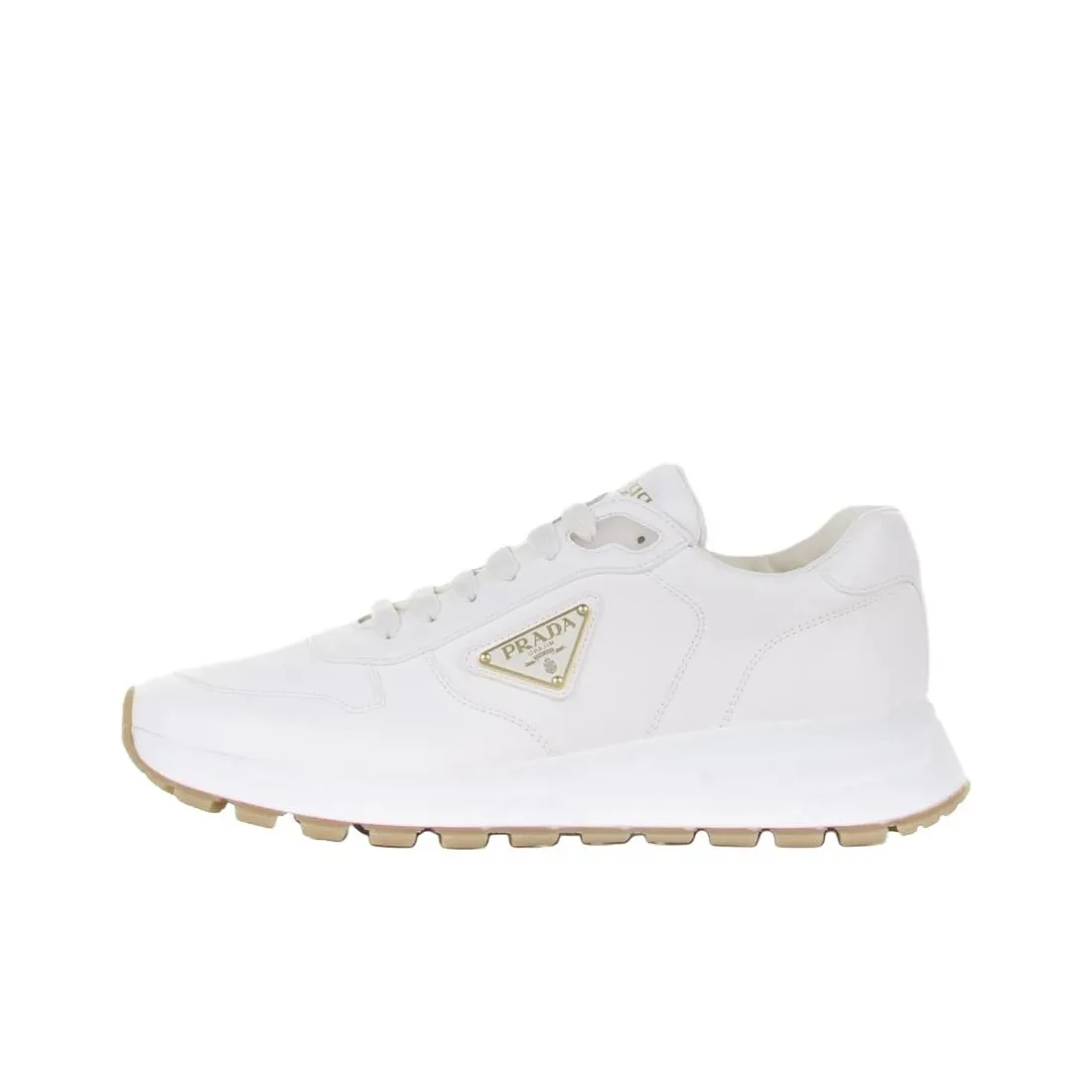 PRADA PRAX 1 Low Top Casual Shoes Men's White