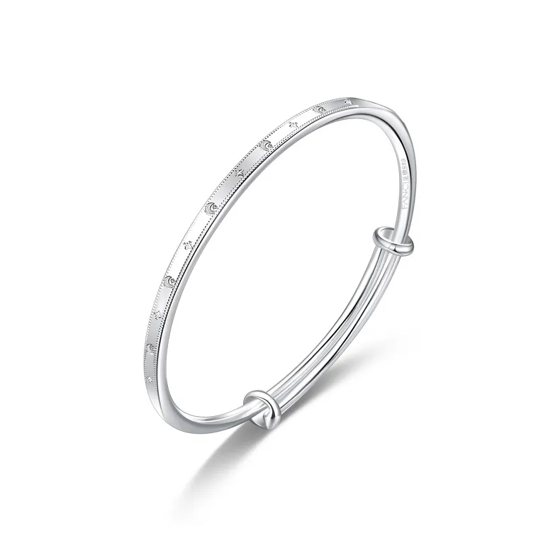 FANCI 999 Fine Silver Bangles Women's