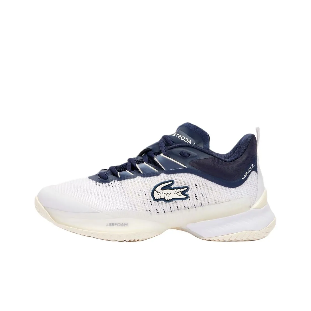 LACOSTE AG LT23 Противоскользящие Устойчивые к истиранию Низкий Топ Кроссовки для тенниса Женские Белые