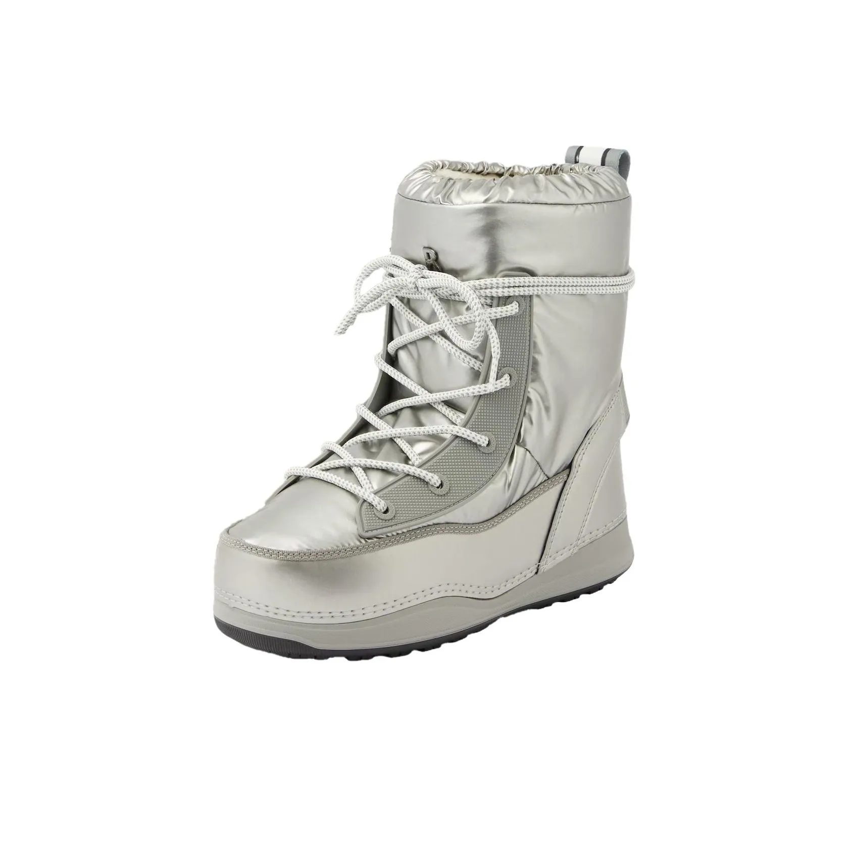 BOGNER La Plagne Устойчивые к истиранию Короткие Снежные Ботинки Женские Серебряные