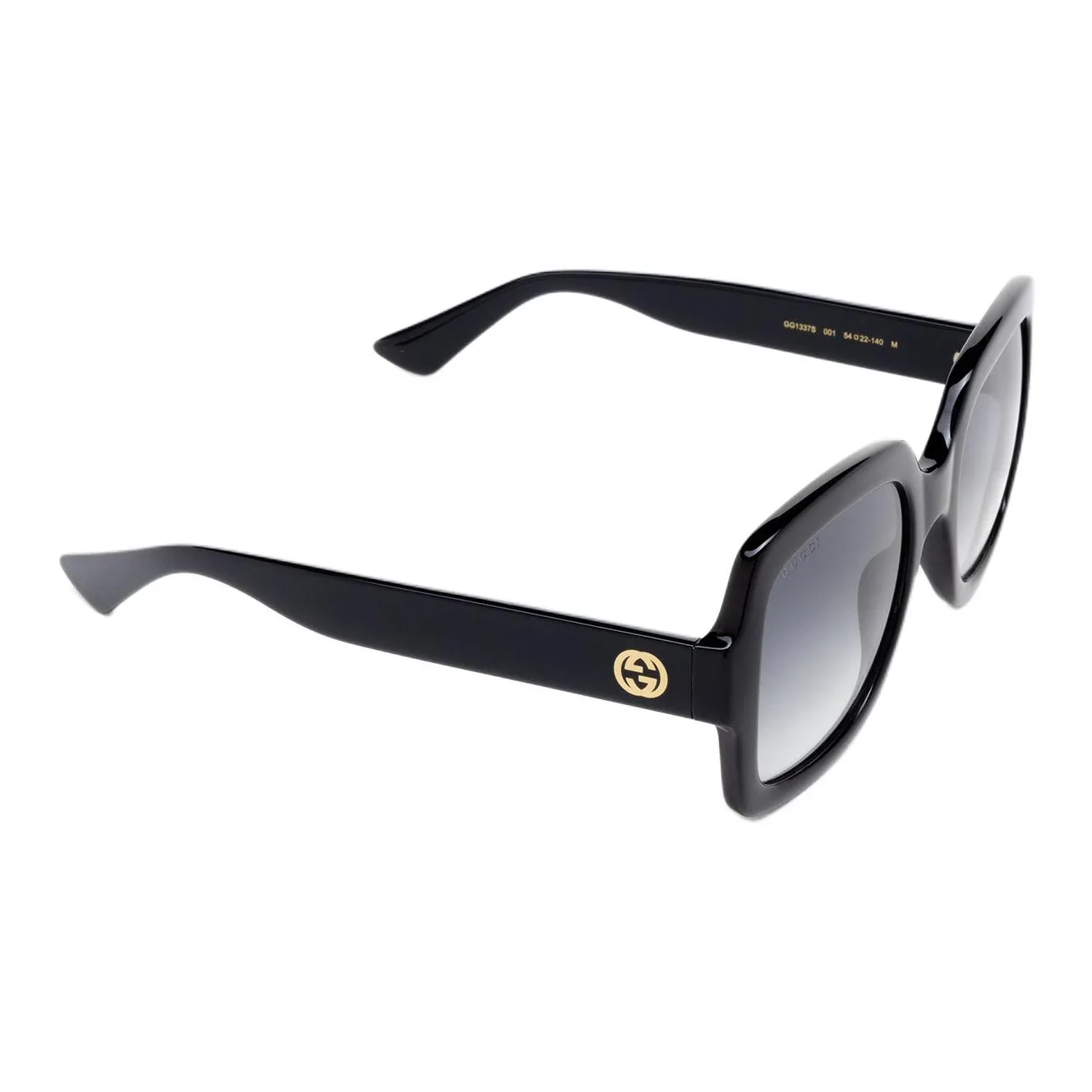 GUCCI Вакуумно-формованные Квадратные Солнцезащитные очки Женские Черные