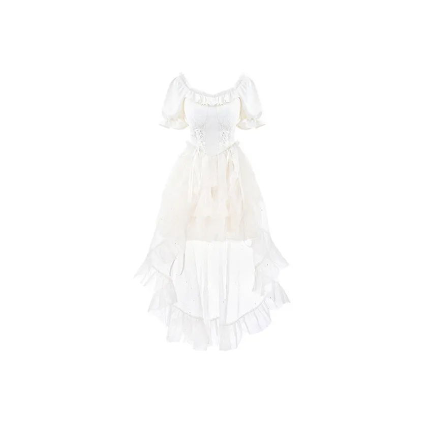 Frustration Garden Короткий рукав Платье Женское