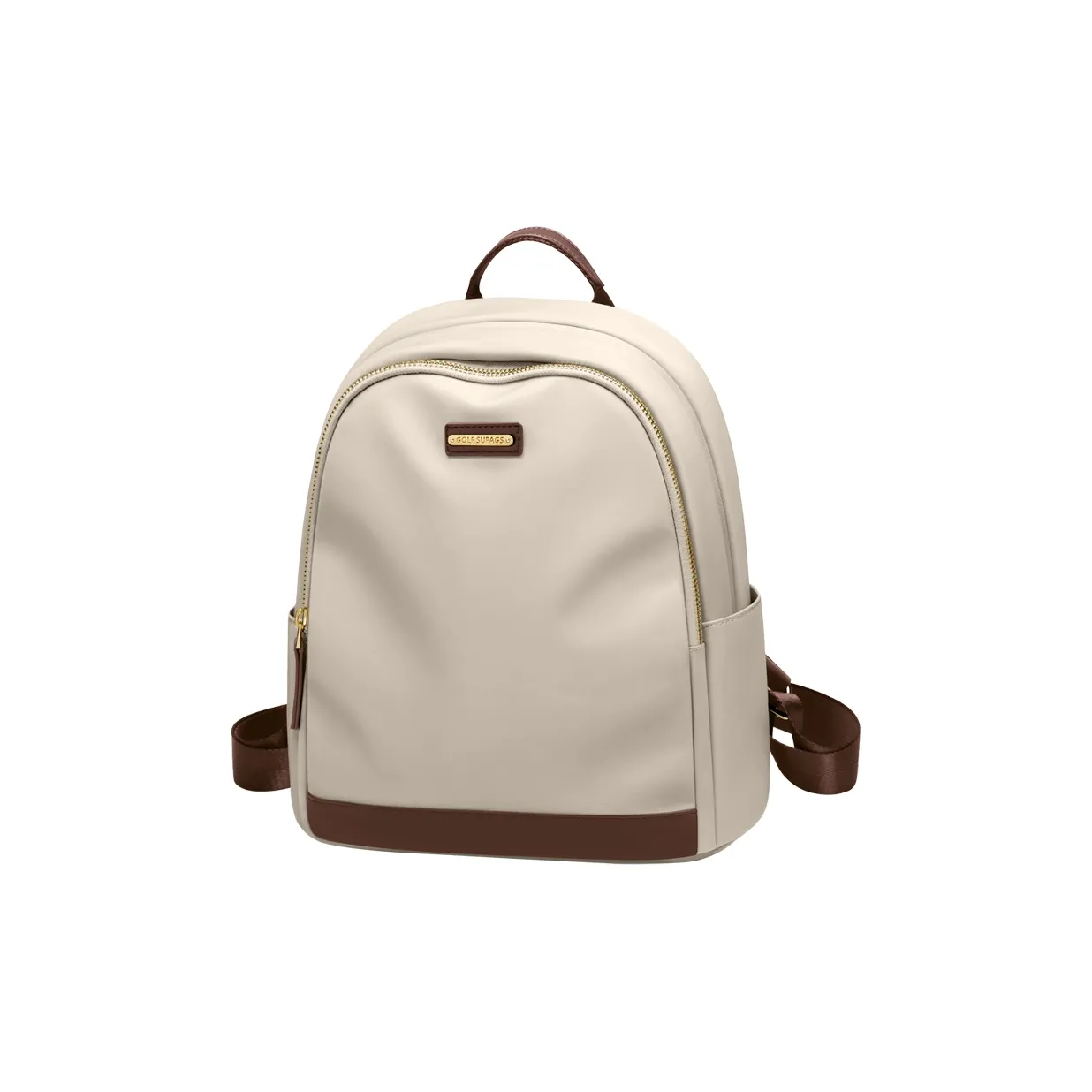 GOLF Water Repellent Fabric Backpack Women's Apricot/Black