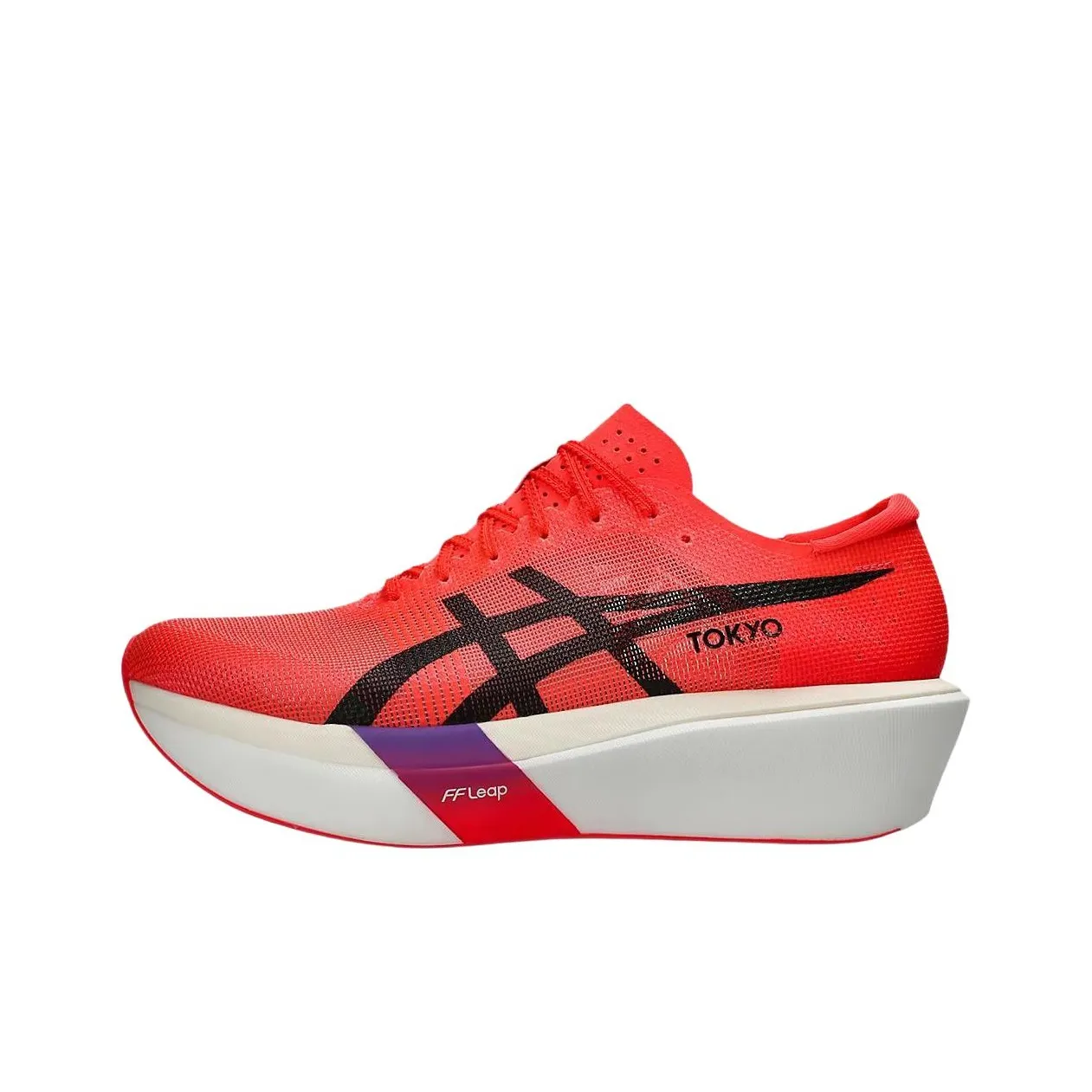 ASICS Metaspeed Sky Устойчивый к истиранию Низкий Топ Повседневные Беговые кроссовки Унисекс Красный
