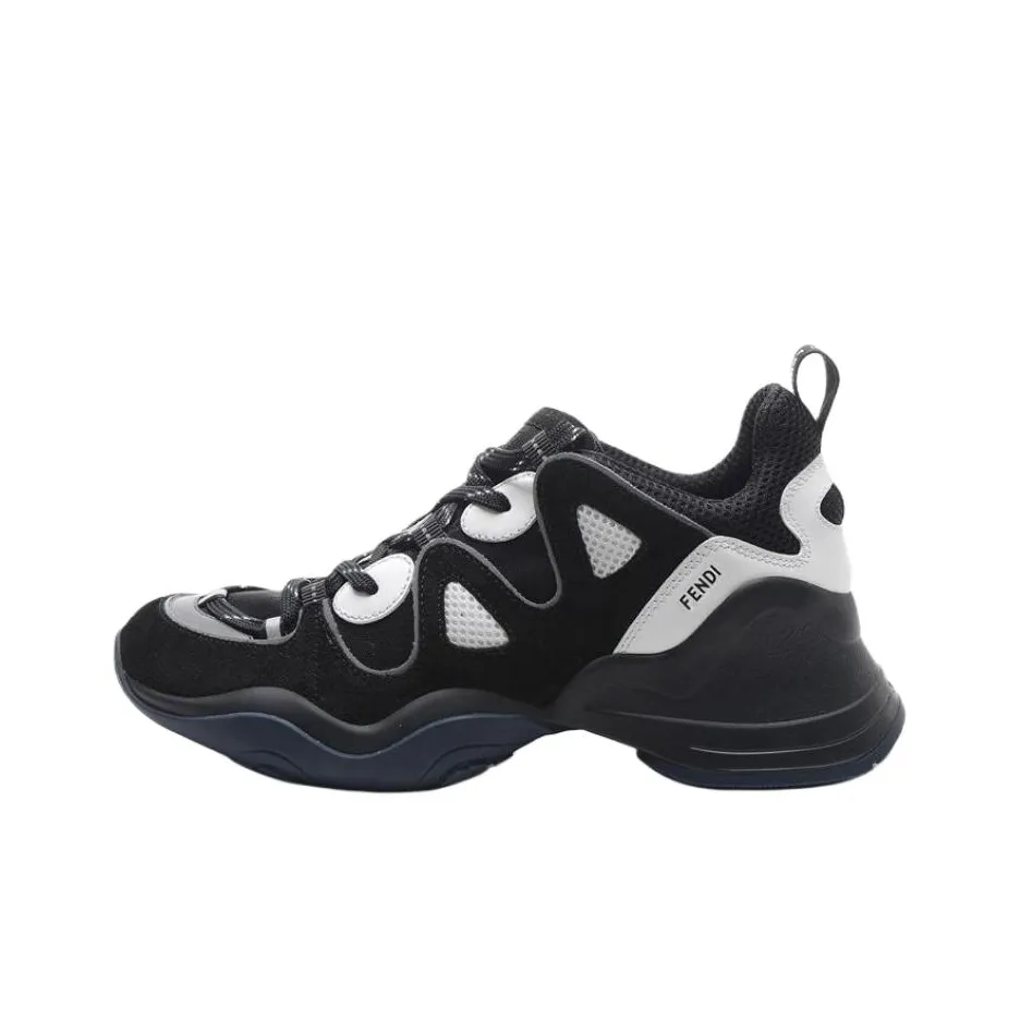 FENDI Low Top Casual Shoes Men's Black