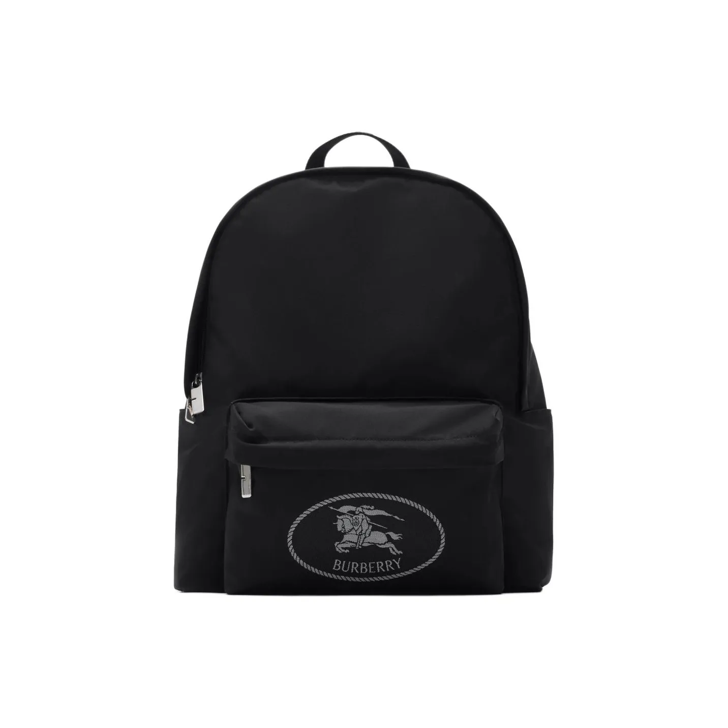 Burberry Polyester Backpack Men's Black