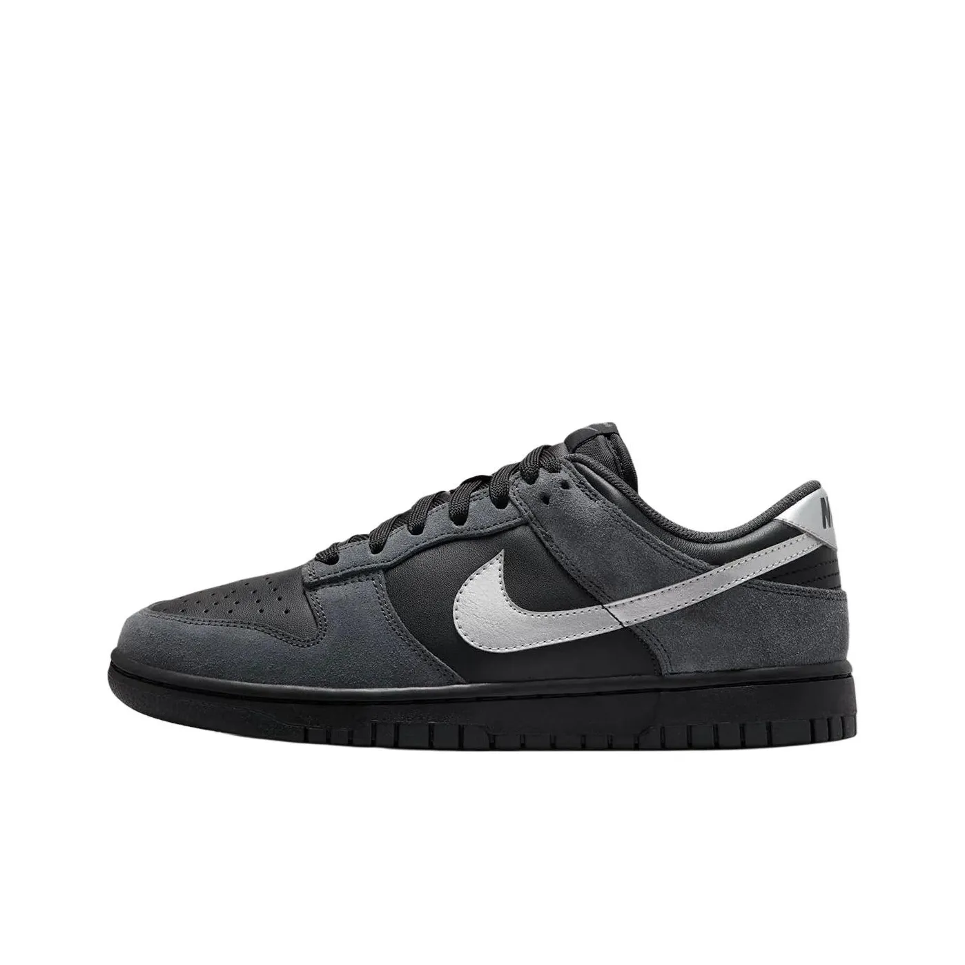 Nike Dunk Low Топ Скейтборд Кроссовки Мужские Черные