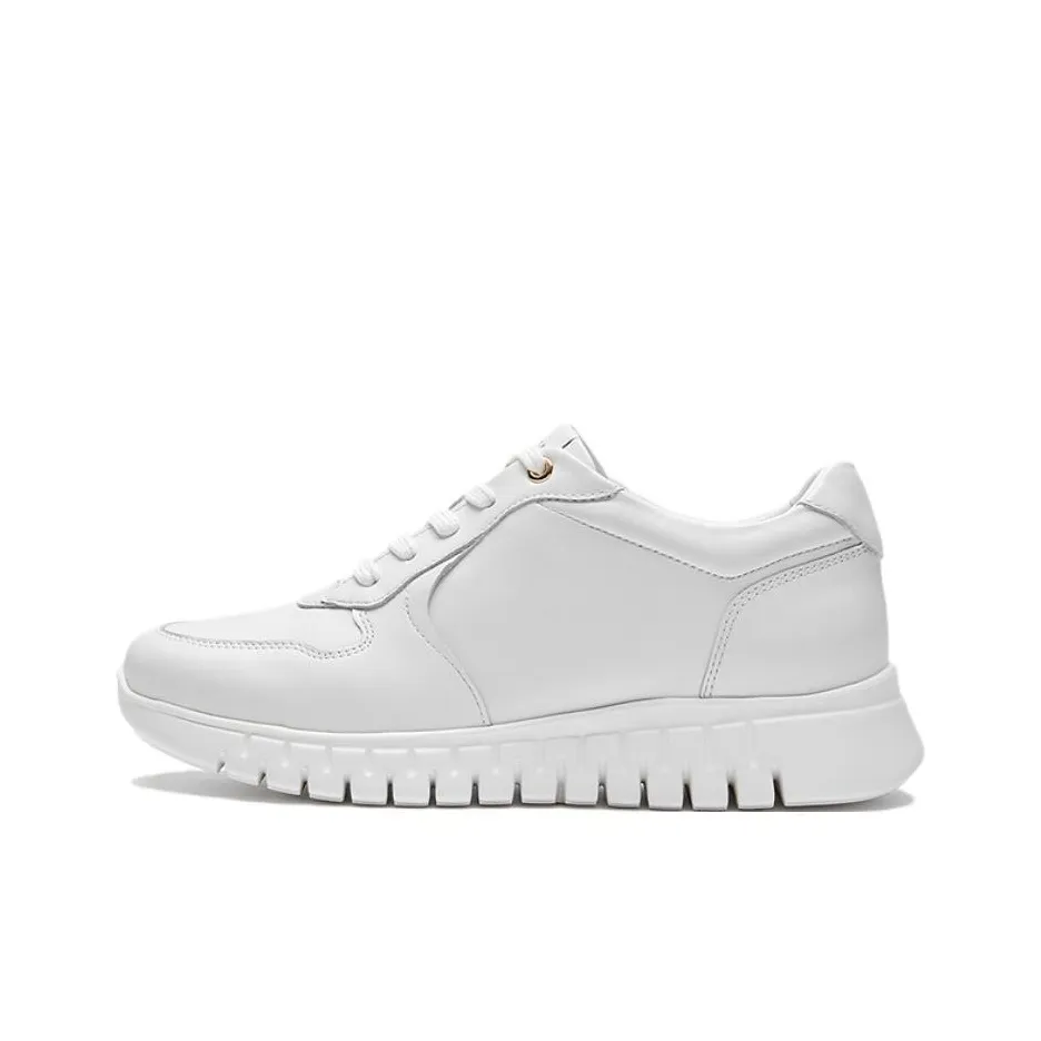 Le Saunda Low Top Casual Shoes Women's White