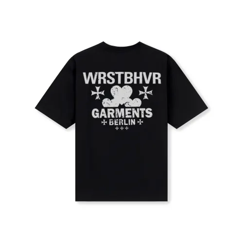 WRSTBHVR PIONEER Черная унисекс футболка