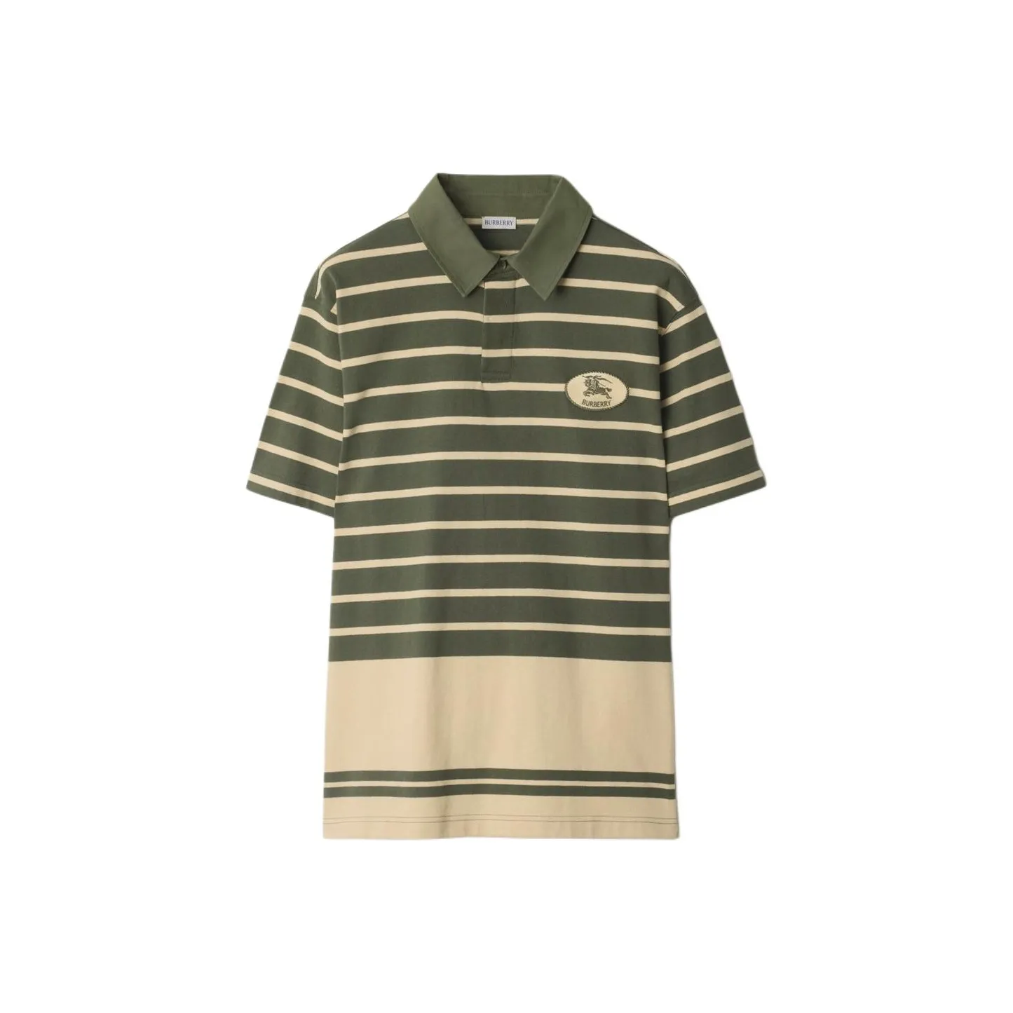 Burberry SS25 Polo Shirt Men's Green