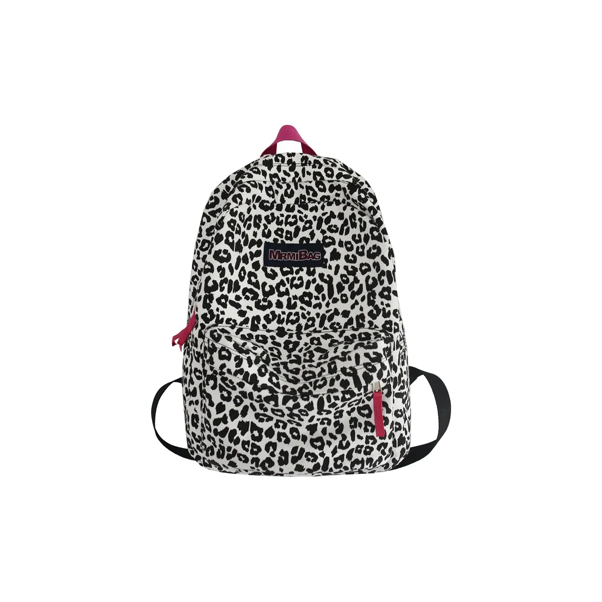 Meow In The Grass Canvas Backpack Women's Leopard Print/Milk Grain