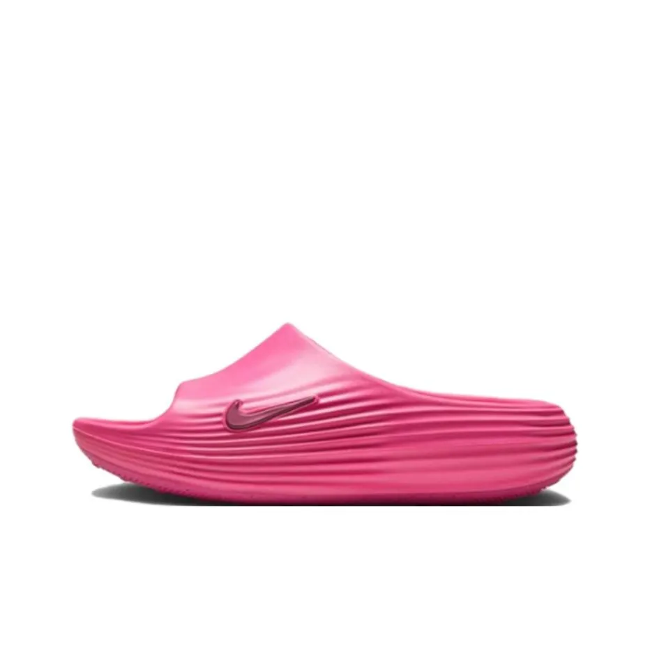 Nike ReactX Rejuven8 Резиновая подошва Slip Resistant Abrasion Resistant Слипоны Женские Розовый