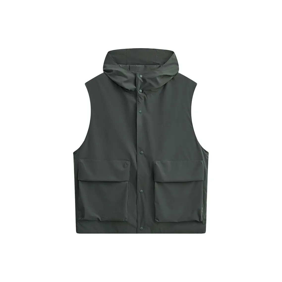 MODE COMMUTER С капюшоном Водонепроницаемая ткань Вязаный жилет Мужской