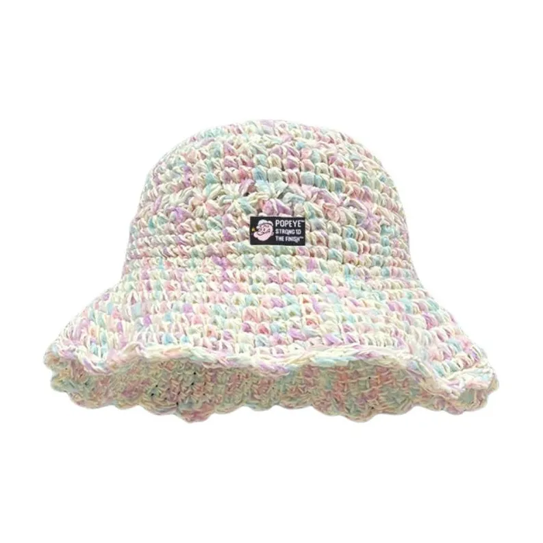 POPEYE Соломенная плетеная ведро-шляпа Женская